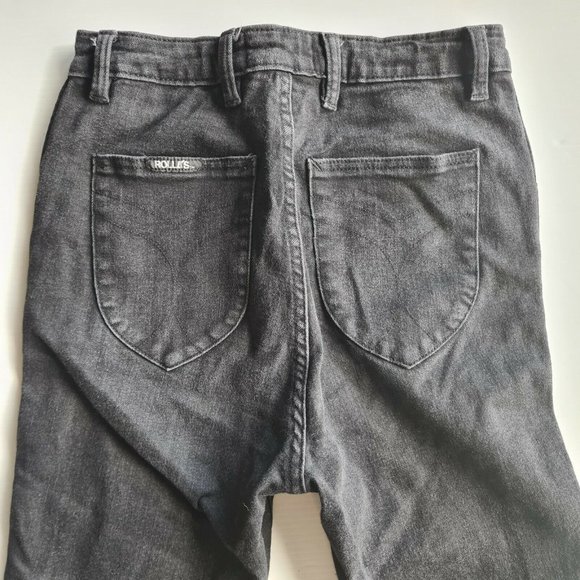 Rollas East Coast High Rise Skinny Ankle Length Jeans Sz 8 - Picture 4 of 6